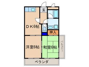 サンジェルマンの物件間取画像